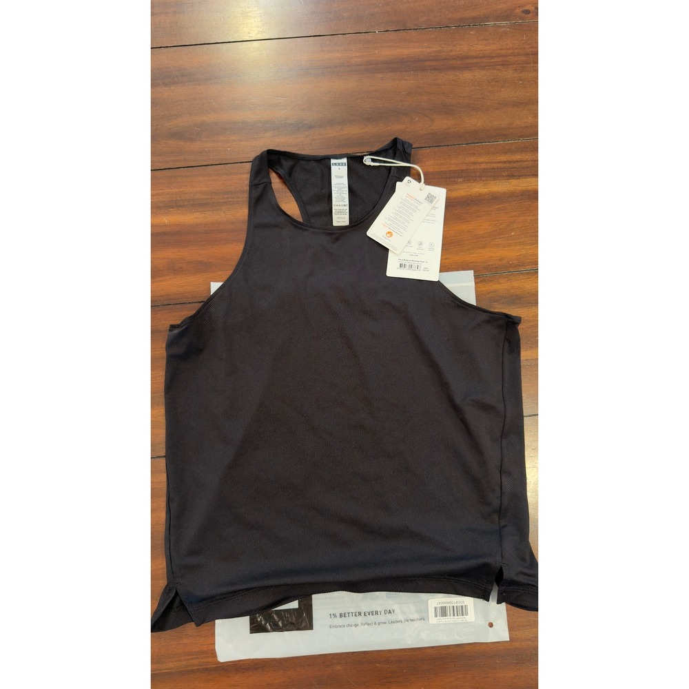 LSKD Pace Keep on Running Tank Black Dahlia Purple WTNK01013 Small NWT NEW - Picture 12 of 16